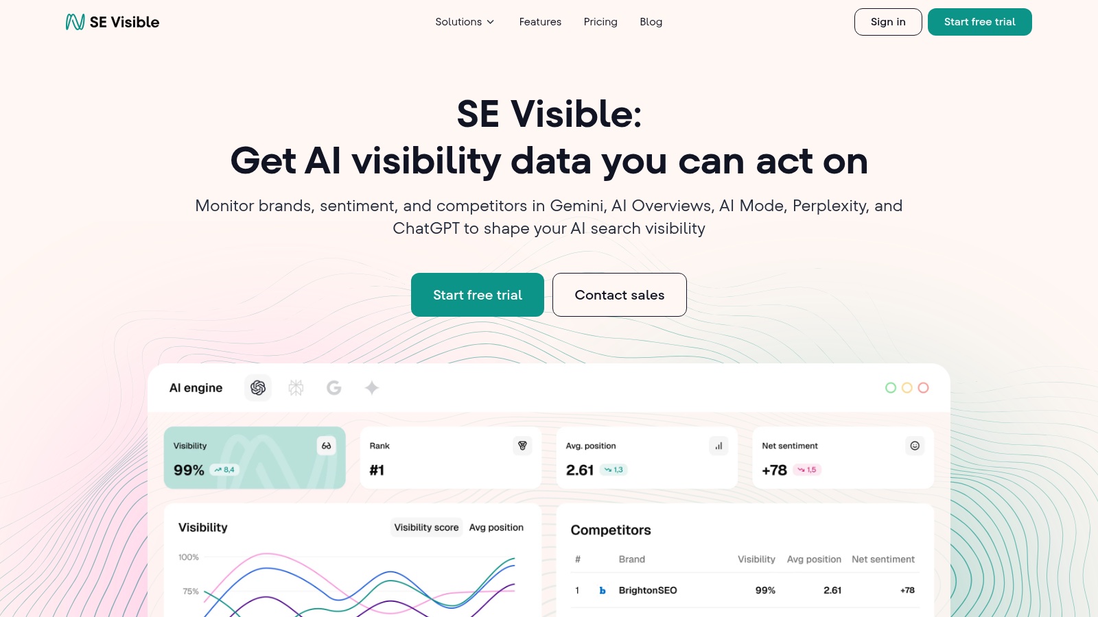 SE Visible product screenshot